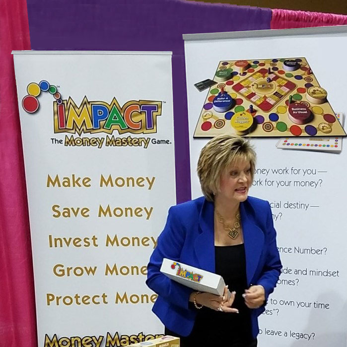 Cathy Speaking at Financial Expo